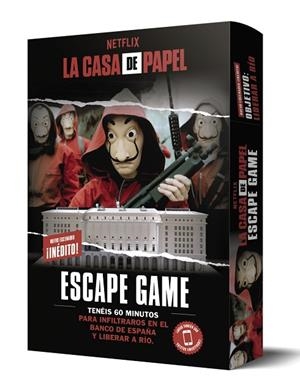 LA CASA DE PAPEL ESCAPE GAME OBJETIVO: LIBERAR A RÍO | 9788418100925 | TRENTI, NICOLAS | Llibreria L'Odissea - Libreria Online de Vilafranca del Penedès - Comprar libros