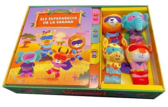 ELS SUPERHEROIS DE LA SABANA LA FÀBRICA D'HISTÒRIES | 9788418434518 | RIVÈRE, BENEDICTE/TAYLOR, DAN | Llibreria L'Odissea - Libreria Online de Vilafranca del Penedès - Comprar libros