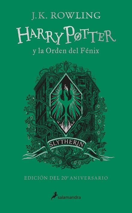 HARRY POTTER Y LA ORDEN DEL FÉNIX (EDICIÓN SLYTHERIN DEL 20º ANIVERSARIO) (HARRY | 9788418174612 | ROWLING, J.K. | Llibreria L'Odissea - Libreria Online de Vilafranca del Penedès - Comprar libros