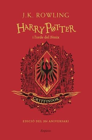 HARRY POTTER I L'ORDE DEL FÈNIX 5 ( GRYFFINDOR ) | 9788418833137 | ROWLING, J.K. | Llibreria Online de Vilafranca del Penedès | Comprar llibres en català