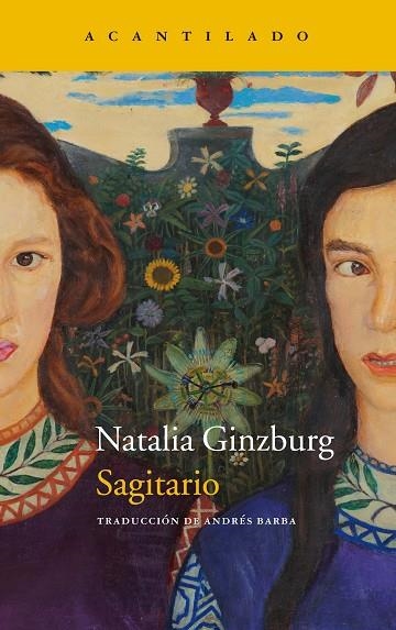 SAGITARIO | 9788418370618 | GINZBURG, NATALIA | Llibreria L'Odissea - Libreria Online de Vilafranca del Penedès - Comprar libros