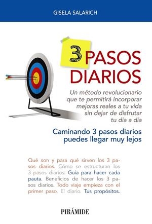 3 PASOS DIARIOS | 9788436845655 | SALARICH, GISELA | Llibreria Online de Vilafranca del Penedès | Comprar llibres en català
