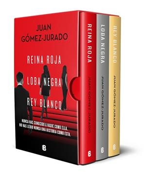 TRILOGÍA REINA ROJA EDICIÓN PACK CON: REINA ROJA | LOBA NEGRA | REY BLANCO | 9788466670227 | GÓMEZ-JURADO, JUAN | Llibreria Online de Vilafranca del Penedès | Comprar llibres en català