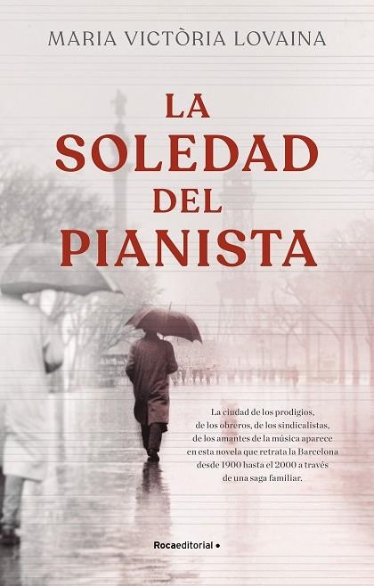 LA SOLEDAD DEL PIANISTA | 9788418557774 | LOVAINA I RUIZ, MARIA VICTÒRIA | Llibreria L'Odissea - Libreria Online de Vilafranca del Penedès - Comprar libros