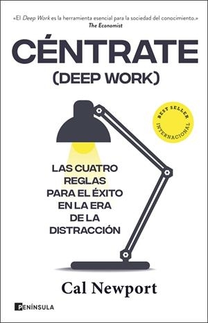 CÉNTRATE (DEEP WORK) | 9788411000512 | NEWPORT, CAL | Llibreria L'Odissea - Libreria Online de Vilafranca del Penedès - Comprar libros
