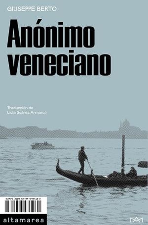 ANÓNIMO VENECIANO | 9788418481260 | BERTO, GIUSEPPE | Llibreria Online de Vilafranca del Penedès | Comprar llibres en català