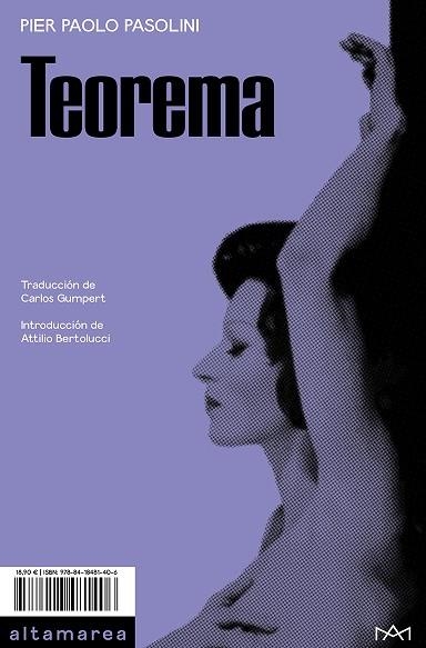 TEOREMA | 9788418481406 | PASOLINI, PIER PAOLO | Llibreria L'Odissea - Libreria Online de Vilafranca del Penedès - Comprar libros