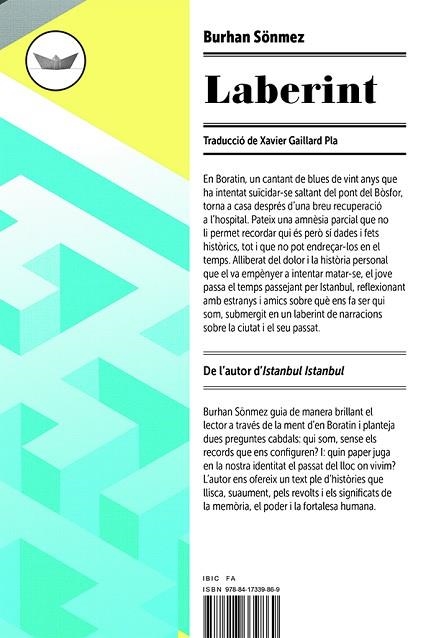 LABERINT | 9788417339869 | SÖNMEZ, BURHAN | Llibreria Online de Vilafranca del Penedès | Comprar llibres en català