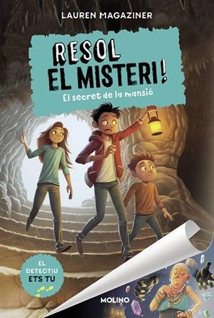 RESOL EL MISTERI  1   EL SECRET DE LA MANSIÓ | 9788427225862 | MAGAZINER, LAUREN | Llibreria Online de Vilafranca del Penedès | Comprar llibres en català