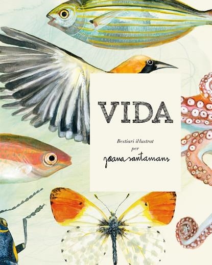 VIDA BESTIARI IL·LUSTRAT PER JOANA SANTAMANS | 9788416670000 | SANTAMANS, JOANA | Llibreria L'Odissea - Libreria Online de Vilafranca del Penedès - Comprar libros