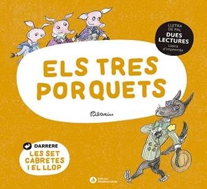DUES LECTURES ELS TRES PORQUETS / LES SET CABRETES | 9788419028020 | Llibreria L'Odissea - Libreria Online de Vilafranca del Penedès - Comprar libros