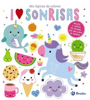 MIS LÁPICES DE COLORES I LOVE SONRISAS | 9788469665541 | VARIOS AUTORES | Llibreria L'Odissea - Libreria Online de Vilafranca del Penedès - Comprar libros
