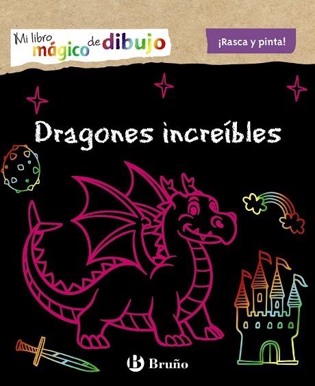 MI LIBRO MÁGICO DE DIBUJO. DRAGONES INCREÍBLES | 9788469629208 | VARIOS AUTORES | Llibreria L'Odissea - Libreria Online de Vilafranca del Penedès - Comprar libros