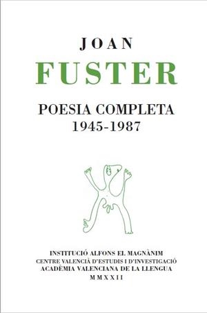 POESIA COMPLETA 1945-1987 | 9788478229178 | FUSTER, JOAN | Llibreria Online de Vilafranca del Penedès | Comprar llibres en català