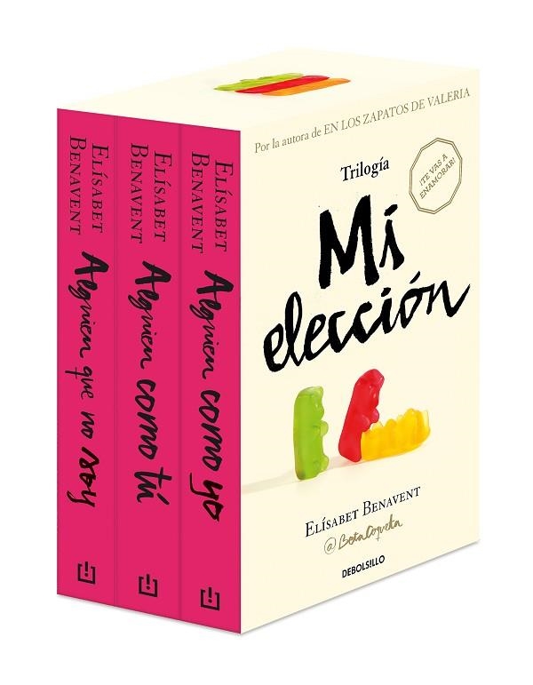 TRILOGÍA MI ELECCIÓN (ESTUCHE CON: ALGUIEN QUE NO SOY | ALGUIEN COMO TÚ | ALGUIE | 9788466356725 | BENAVENT, ELÍSABET | Llibreria L'Odissea - Libreria Online de Vilafranca del Penedès - Comprar libros