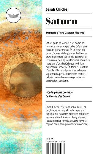 SATURN | 9788417339937 | CHICHE, SARAH | Llibreria L'Odissea - Libreria Online de Vilafranca del Penedès - Comprar libros