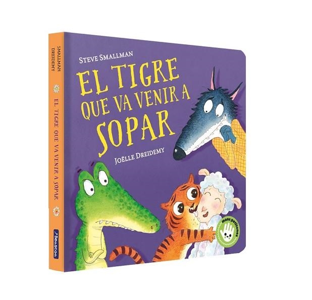 EL TIGRE QUE VA VENIR A SOPAR (L'OVELLETA QUE VA VENIR A SOPAR. MANS PETITONES) | 9788448859657 | SMALLMAN, STEVE/DREIDEMY, JOËLLE | Llibreria Online de Vilafranca del Penedès | Comprar llibres en català
