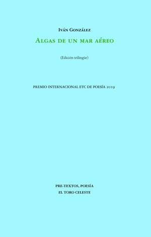 ALGAS DE UN MAR AÉREO | 9788418935602 | GONZÁLEZ, IVÁN | Llibreria Online de Vilafranca del Penedès | Comprar llibres en català