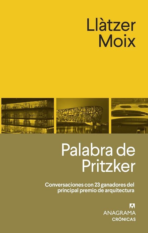 PALABRA DE PRITZKER | 9788433926296 | MOIX, LLÀTZER | Llibreria L'Odissea - Libreria Online de Vilafranca del Penedès - Comprar libros