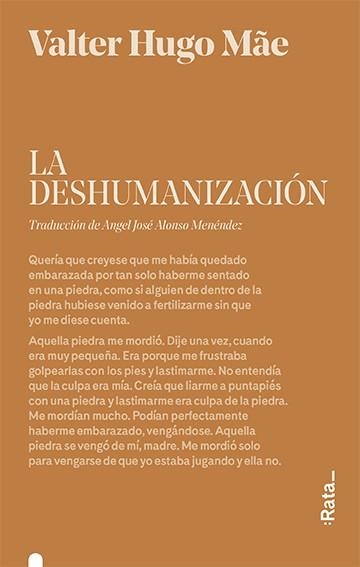 LA DESHUMANIZACIÓN | 9788416738489 | HUGO MÃE, VALTER | Llibreria Online de Vilafranca del Penedès | Comprar llibres en català