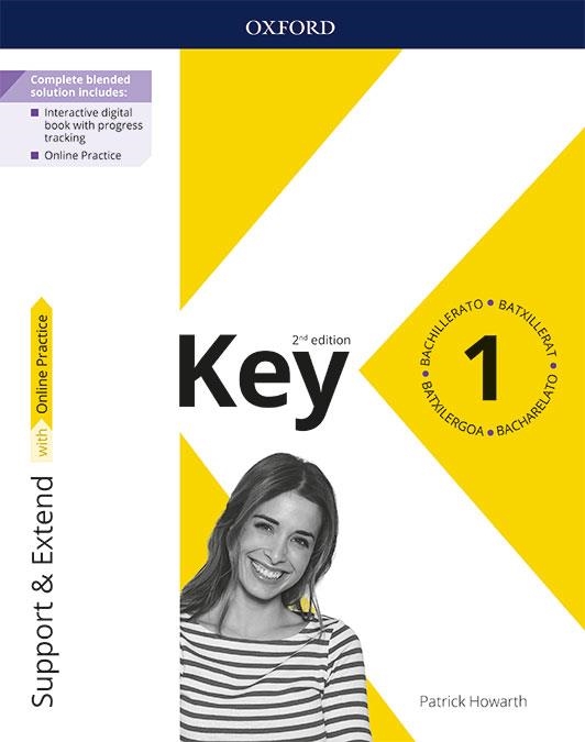 KEY TO BACHILLERATO 1 SUPPORT &EXTEND PACK 2 EDITION | 9780194832243 | HOWARTH, PATRICK | Llibreria L'Odissea - Libreria Online de Vilafranca del Penedès - Comprar libros