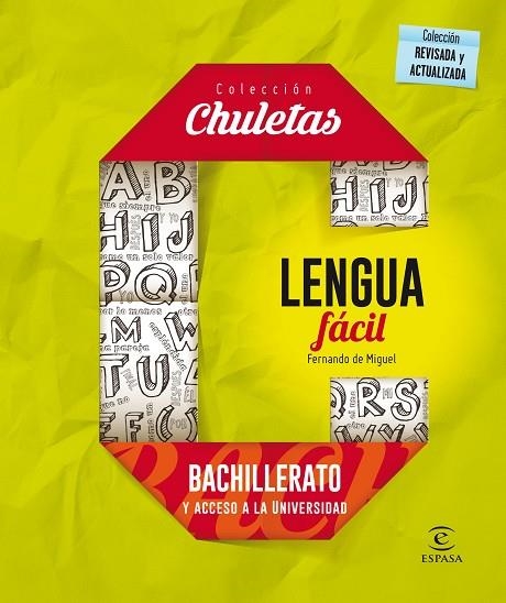 LENGUA FÁCIL PARA BACHILLERATO | 9788467044539 | MIGUEL, FERNANDO DE | Llibreria L'Odissea - Libreria Online de Vilafranca del Penedès - Comprar libros