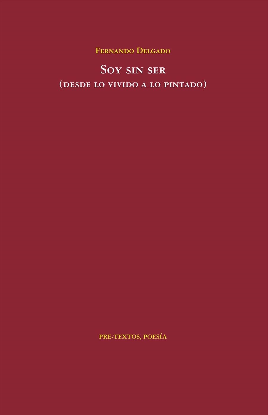 SOY SIN SER | 9788418935756 | DELGADO, FERNANDO | Llibreria L'Odissea - Libreria Online de Vilafranca del Penedès - Comprar libros