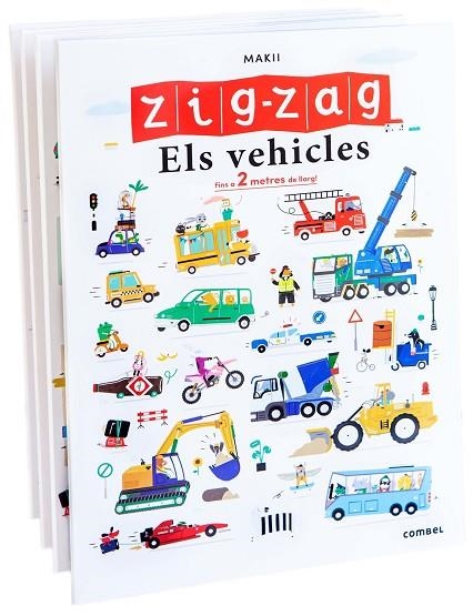 ZIG - ZAG ELS VEHICLES | 9788491018940 | MAKII | Llibreria L'Odissea - Libreria Online de Vilafranca del Penedès - Comprar libros