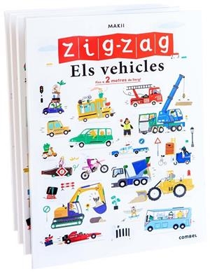 ZIG - ZAG ELS VEHICLES | 9788491018940 | MAKII | Llibreria Online de Vilafranca del Penedès | Comprar llibres en català