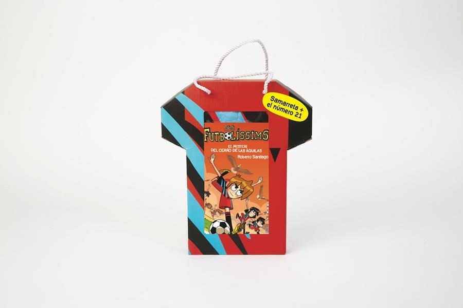 PACK ELS FUTBOLÍSSIMS 21 AMB SAMARRETA | 9788466152747 | SANTIAGO, ROBERTO | Llibreria L'Odissea - Libreria Online de Vilafranca del Penedès - Comprar libros