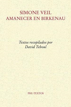 AMANECER EN BIRKENAU | 9788418935350 | VEIL, SIMONE | Llibreria Online de Vilafranca del Penedès | Comprar llibres en català