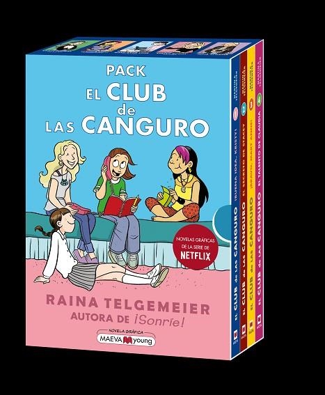 PACK EL CLUB DE LAS CANGUROS | 9788419110664 | TELGEMEIER, RAINA | Llibreria L'Odissea - Libreria Online de Vilafranca del Penedès - Comprar libros