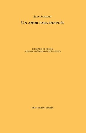 UN AMOR PARA DESPUÉS | 9788418935824 | ALMAGRO, JUAN | Llibreria L'Odissea - Libreria Online de Vilafranca del Penedès - Comprar libros