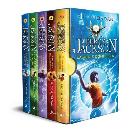 PERCY JACKSON Y LOS DIOSES DEL OLIMPO - LA SERIE COMPLETA | 9788418173721 | RIORDAN, RICK | Llibreria L'Odissea - Libreria Online de Vilafranca del Penedès - Comprar libros