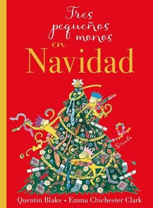 TRES PEQUEÑOS MONOS EN NAVIDAD | 9788419207975 | BLAKE, QUENTIN | Llibreria L'Odissea - Libreria Online de Vilafranca del Penedès - Comprar libros