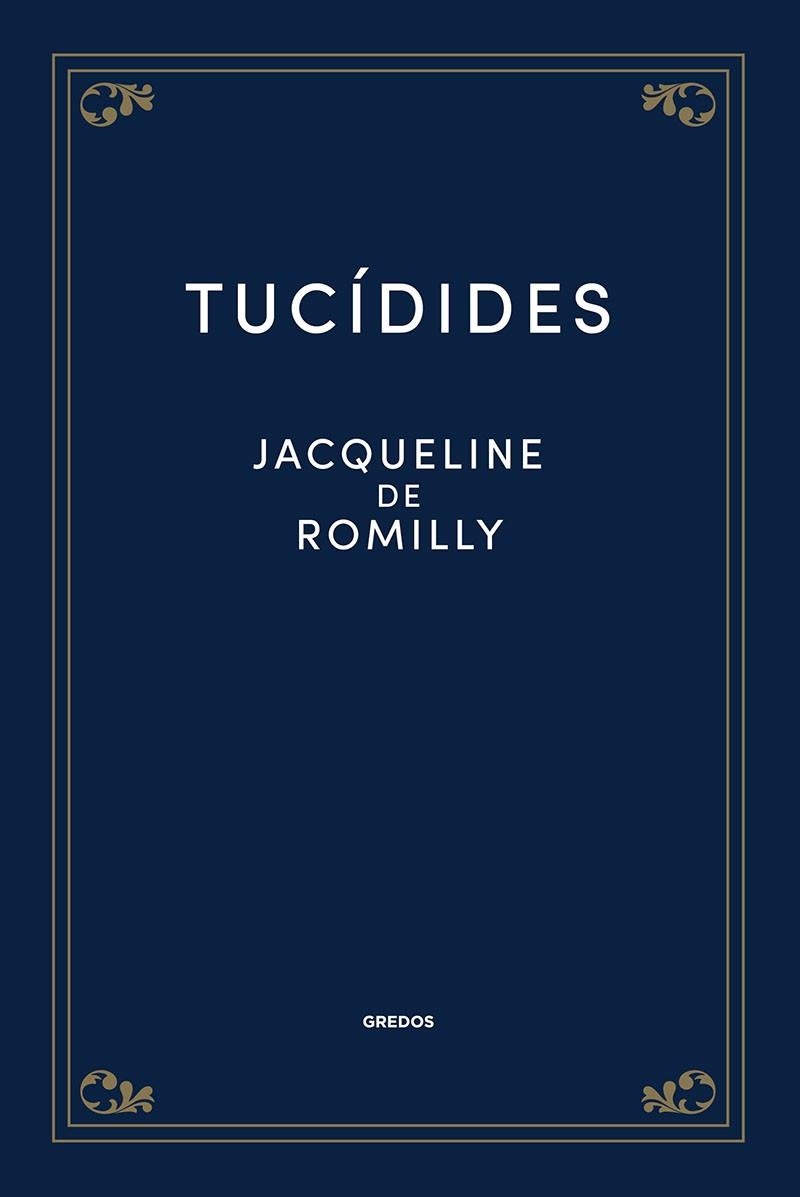 TUCÍDIDES | 9788424940270 | DE ROMILLY, JACQUELINE | Llibreria Online de Vilafranca del Penedès | Comprar llibres en català