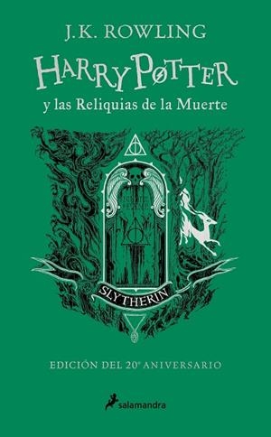 HARRY POTTER Y LAS RELIQUIAS DE LA MUERTE EDICIÓN SLYTHERIN DEL 20º ANIVERSARIO | 9788418797033 | ROWLING, J.K. | Llibreria Online de Vilafranca del Penedès | Comprar llibres en català