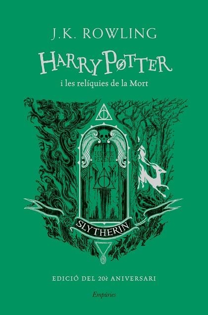 HARRY POTTER I LES RELÍQUIES DE LA MORT (SLYTHERIN) | 9788418833649 | ROWLING, J.K. | Llibreria L'Odissea - Libreria Online de Vilafranca del Penedès - Comprar libros