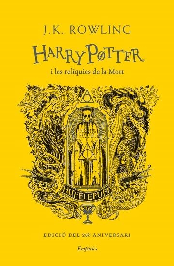 HARRY POTTER I LES RELÍQUIES DE LA MORT (HUFFLEPUFF) | 9788418833618 | ROWLING, J.K. | Llibreria L'Odissea - Libreria Online de Vilafranca del Penedès - Comprar libros