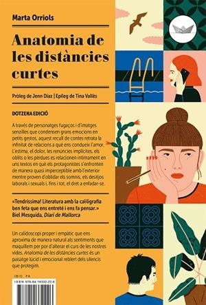 ANATOMIA DE LES DISTÀNCIES CURTES | 9788419332226 | ORRIOLS BALAGUER, MARTA | Llibreria L'Odissea - Libreria Online de Vilafranca del Penedès - Comprar libros