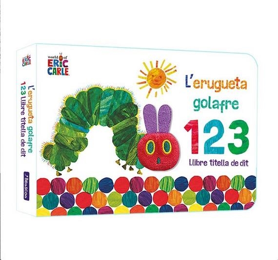 L'ERUGUETA GOLAFRE 1 2 3 LLIBRE TITELLA DE DIT | 9788448863012 | CARLE, ERIC | Llibreria L'Odissea - Libreria Online de Vilafranca del Penedès - Comprar libros