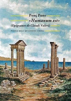 HUMANUM EST | 9788477276722 | PONS, PONÇ | Llibreria L'Odissea - Libreria Online de Vilafranca del Penedès - Comprar libros