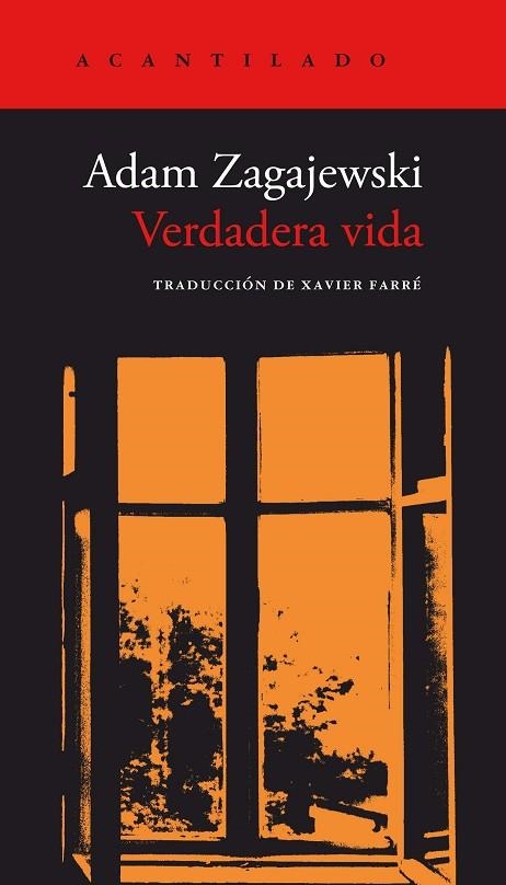 VERDADERA VIDA | 9788419036384 | ZAGAJEWSKI, ADAM | Llibreria L'Odissea - Libreria Online de Vilafranca del Penedès - Comprar libros