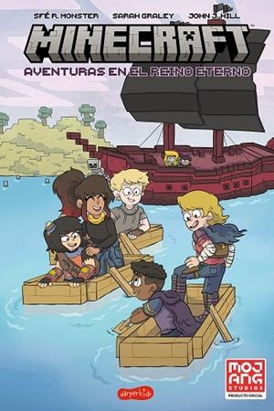 MINECRAFT OFICIAL AVENTURAS EN EL REINO ETERNO COMIC | 9788418774836 | R. MONSTER, SFÉ | Llibreria L'Odissea - Libreria Online de Vilafranca del Penedès - Comprar libros