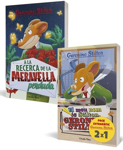 GERONIMO STILTON EXTRARÀTIC PACK EL MEU NOM ES STILTON | 9788413895536 | STILTON, GERONIMO | Llibreria L'Odissea - Libreria Online de Vilafranca del Penedès - Comprar libros