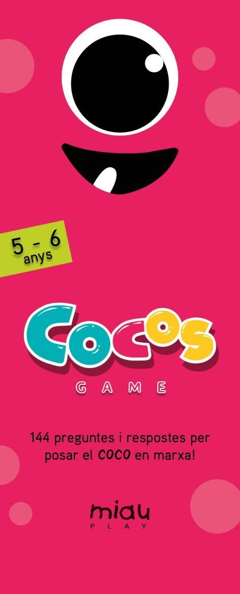 COCOS GAME 5 - 6 ANYS | 9788416082261 | OROZCO, MARÍA JOSÉ/RAMOS, ÁNGEL MANUEL/RODRÍGUEZ, CARLOS MIGUEL | Llibreria Online de Vilafranca del Penedès | Comprar llibres en català