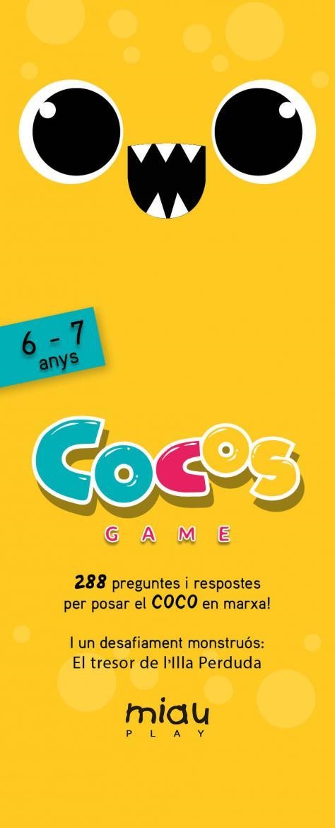 COCOS GAME 6 - 7 ANYS | 9788416082278 | OROZCO, MARÍA JOSÉ/RAMOS, ÁNGEL MANUEL/RODRÍGUEZ, CARLOS MIGUEL | Llibreria L'Odissea - Libreria Online de Vilafranca del Penedès - Comprar libros