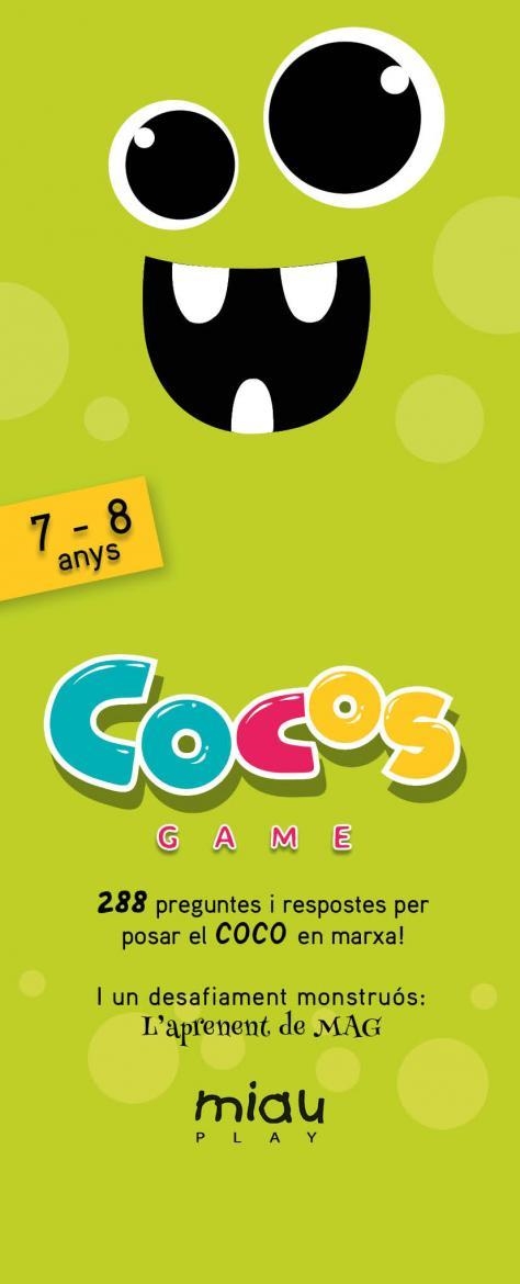 COCOS GAME 7 - 8 ANYS | 9788416082285 | OROZCO, MARÍA JOSÉ/RAMOS, ÁNGEL MANUEL/RODRÍGUEZ, CARLOS MIGUEL | Llibreria L'Odissea - Libreria Online de Vilafranca del Penedès - Comprar libros