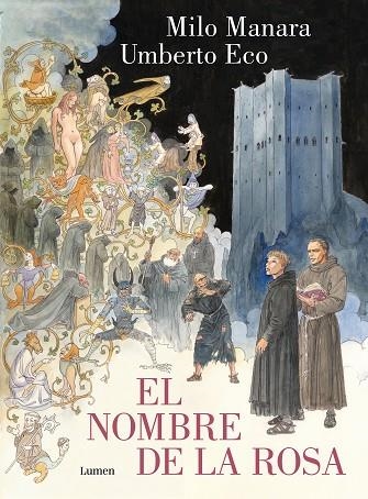 EL NOMBRE DE LA ROSA. LA NOVELA GRÁFICA | 9788426425737 | ECO, UMBERTO/MANARA, MILO | Llibreria L'Odissea - Libreria Online de Vilafranca del Penedès - Comprar libros