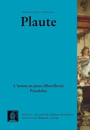 L'ÀNIMA EN PENA ( MOSTELLARIA ) PSÈUDOLUS | 9788498594119 | PLAUTE | Llibreria L'Odissea - Libreria Online de Vilafranca del Penedès - Comprar libros